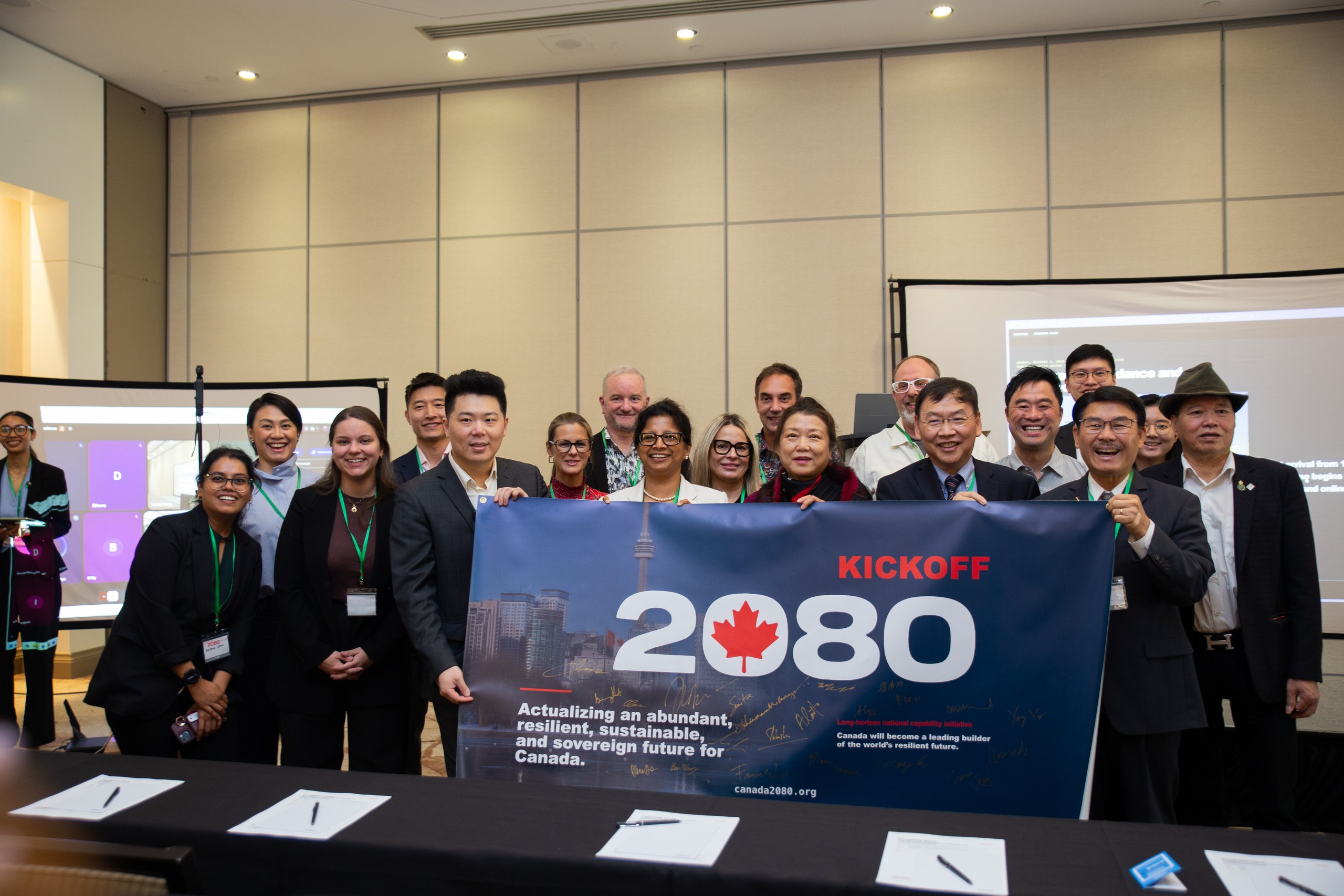 Canada2080 kickoff photograph